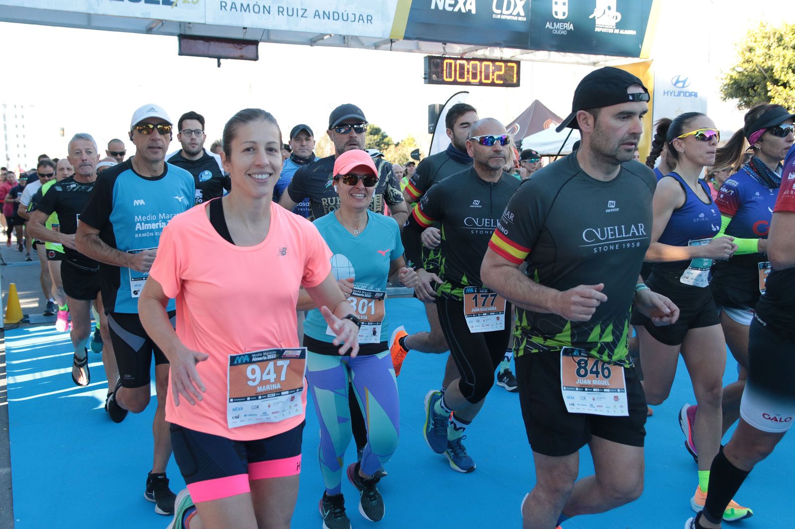 Las imágenes del Medio Maratón de Almería 2022-23