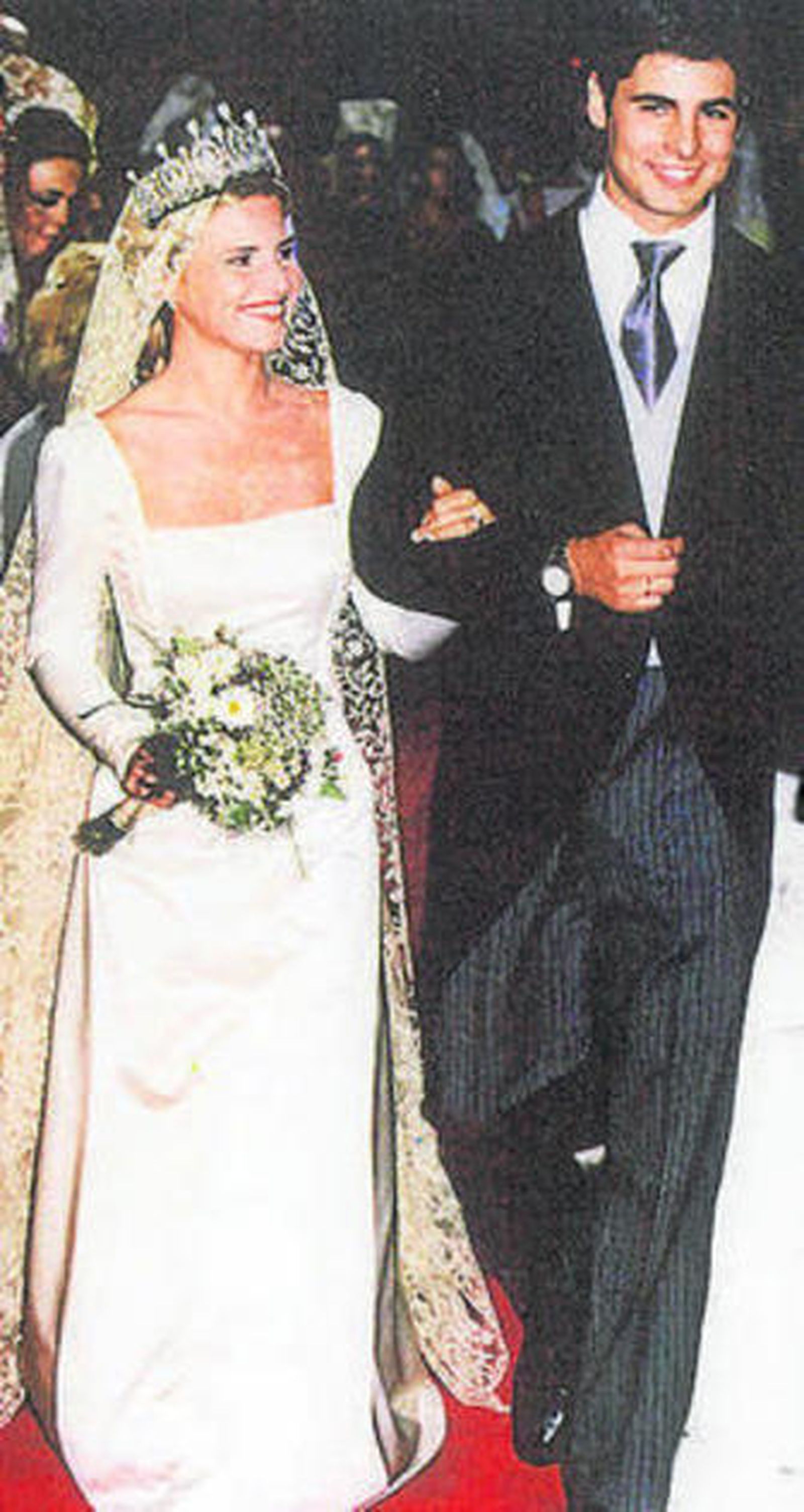 El día de su enlace.