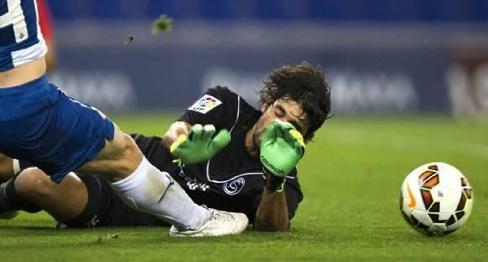 La suerte reniega de la portería