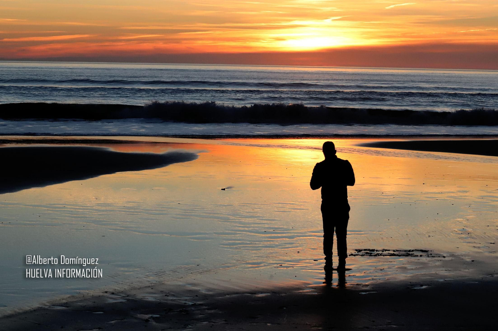 Imágenes del domingo en las playas de Huelva