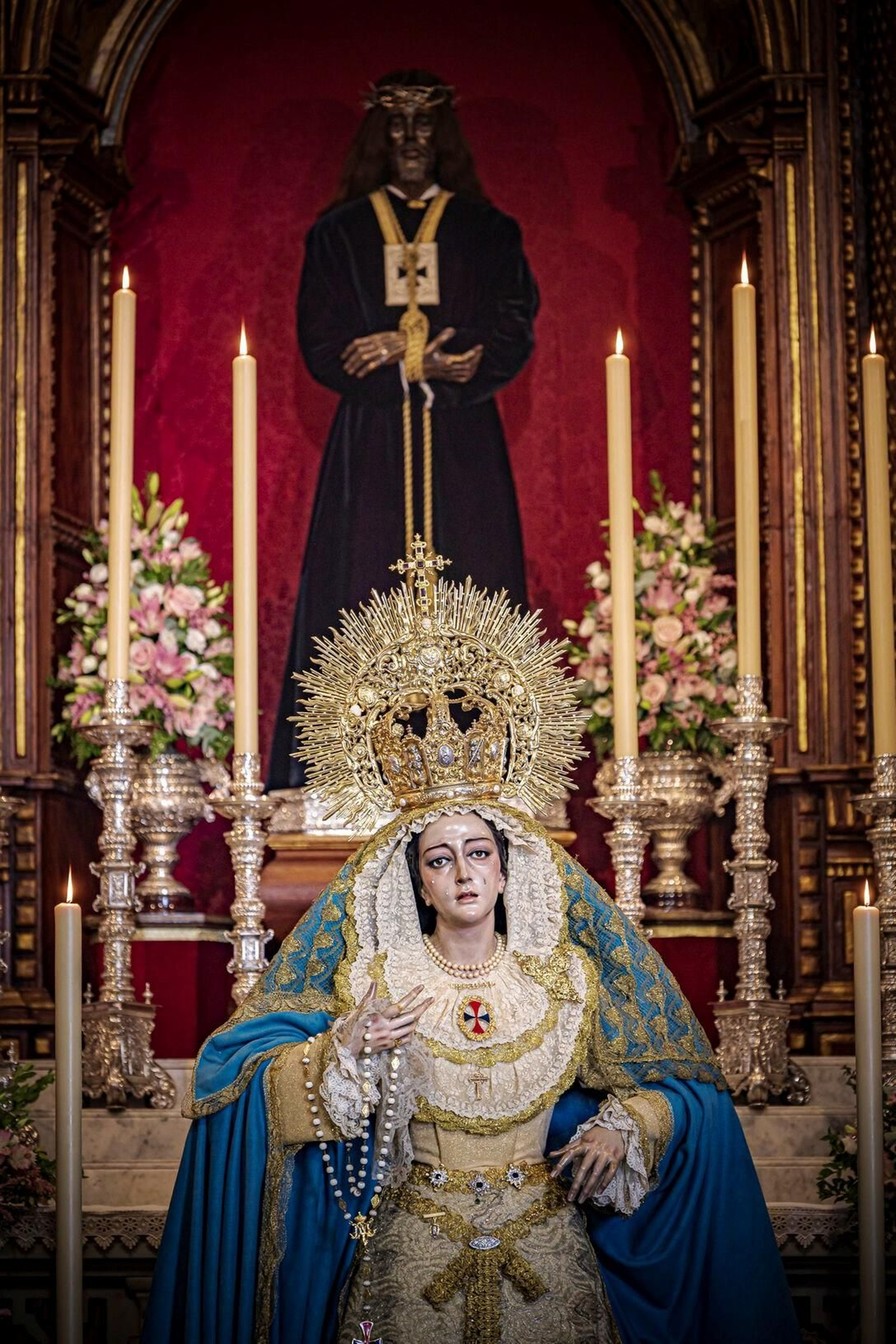 Primer día del besamanos extraordinario por el 75 aniversario del Dogma de la Asunción en Cádiz