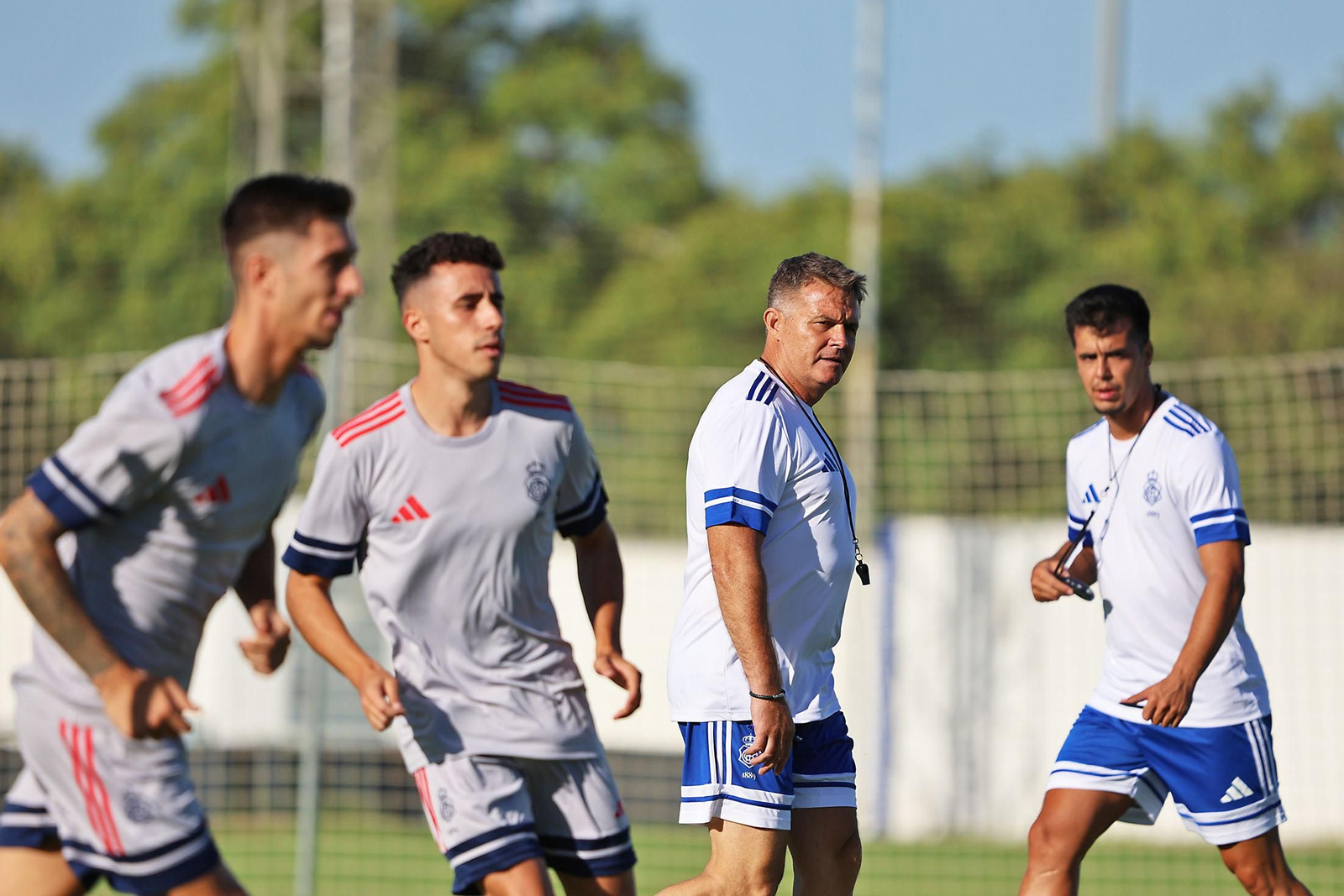 Las imágenes del primer entrenamiento del del Recreativo de Huelva