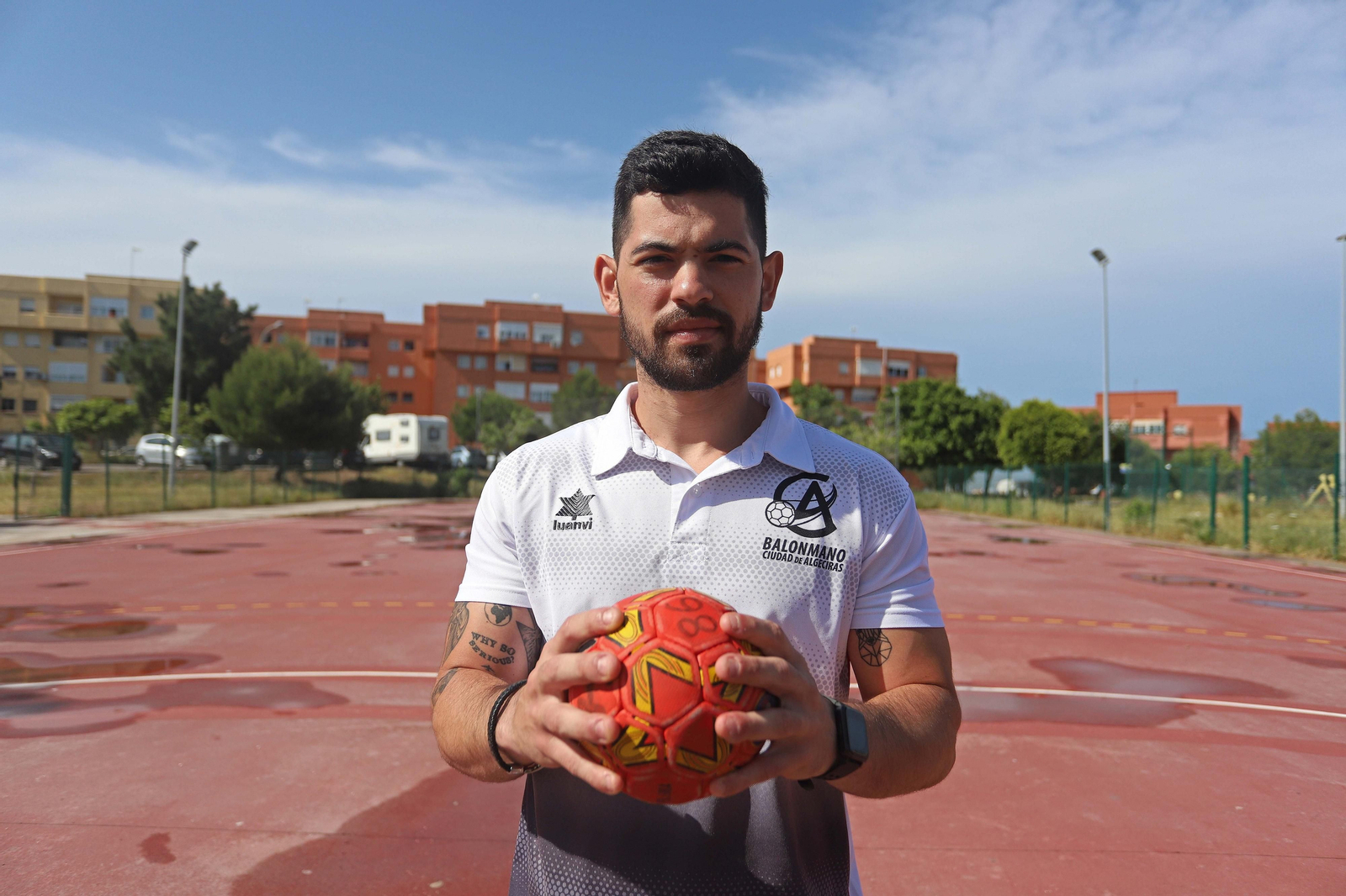 Alejandro Ledesma, entrenador del BM Ciudad de Algeciras