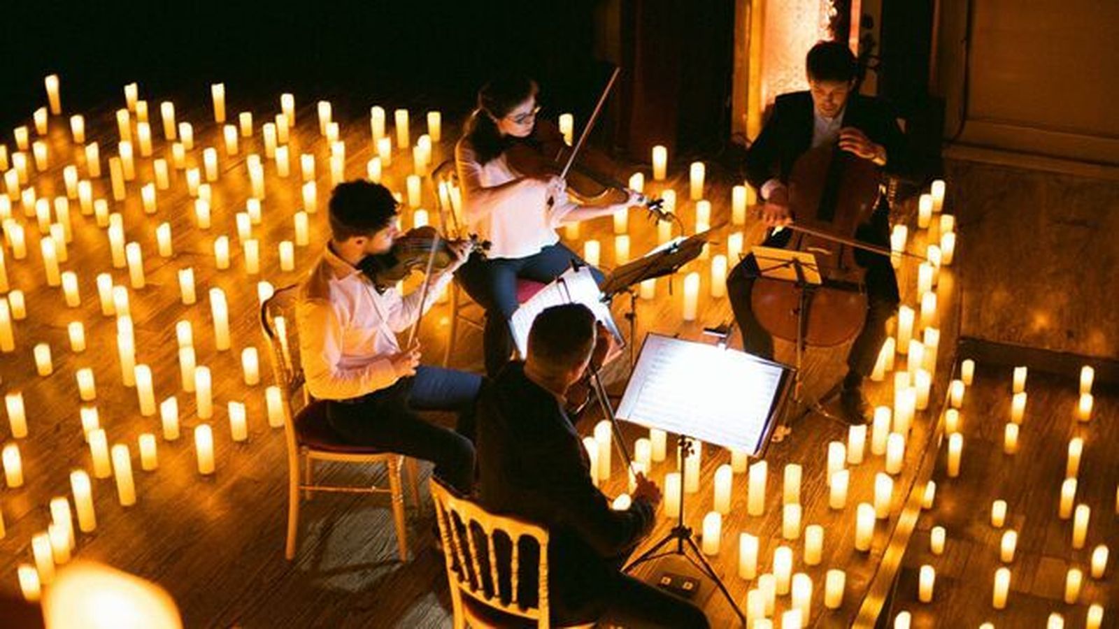 Candlelight: el espectáculo musical que sucede a la luz de las velas