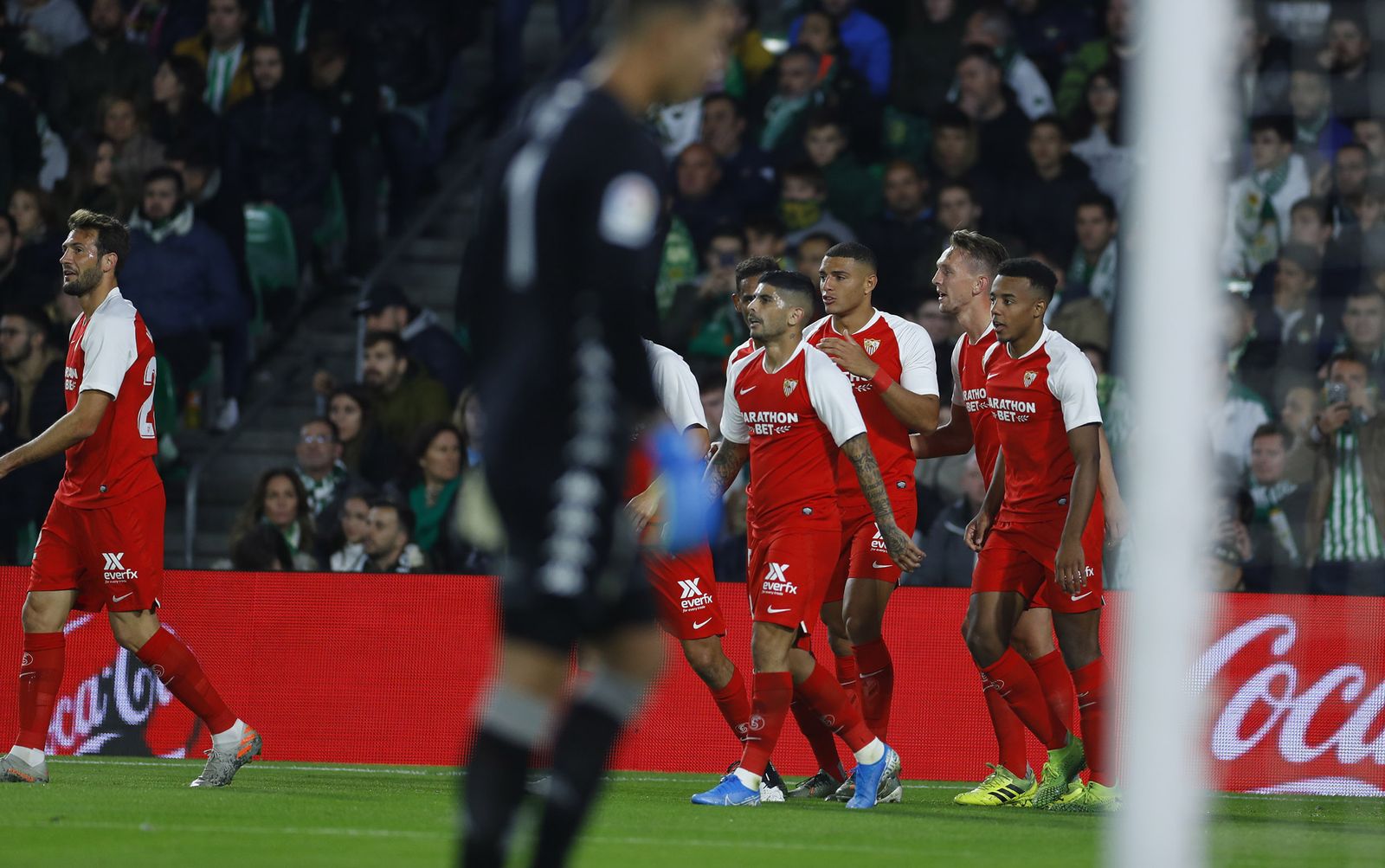 La imágenes del Betis-Sevilla fc