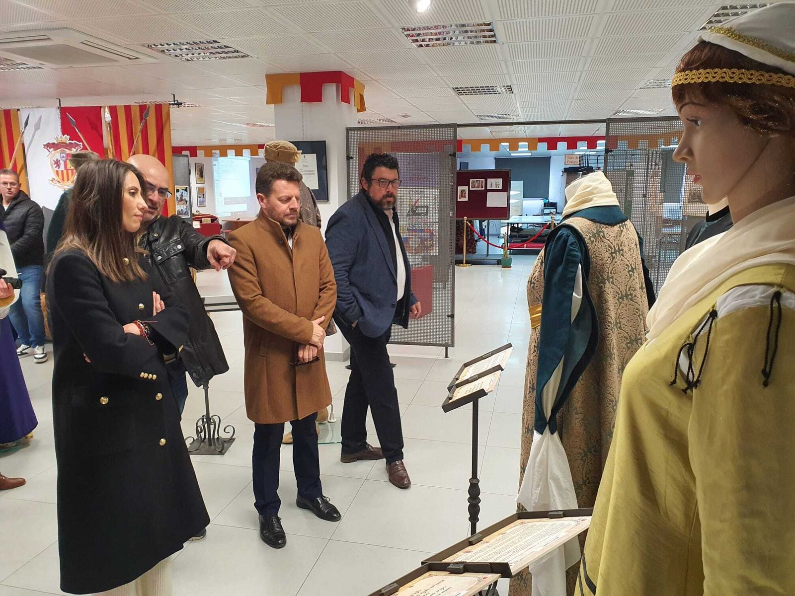 Acto de inauguración en Fiñana.