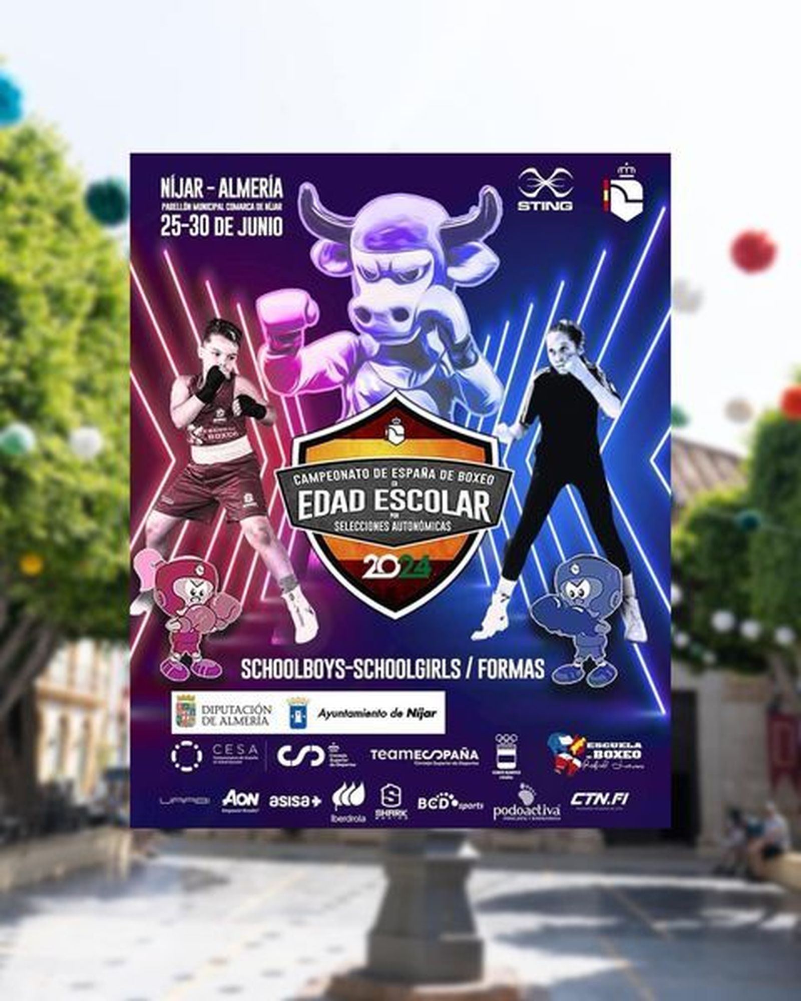 Es la primera vez que esta Campeonato nacional se disputa en territorio andaluz