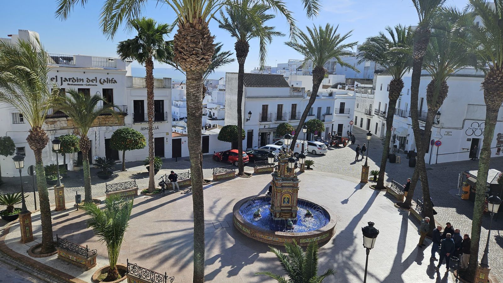 Vistas de la plaza España