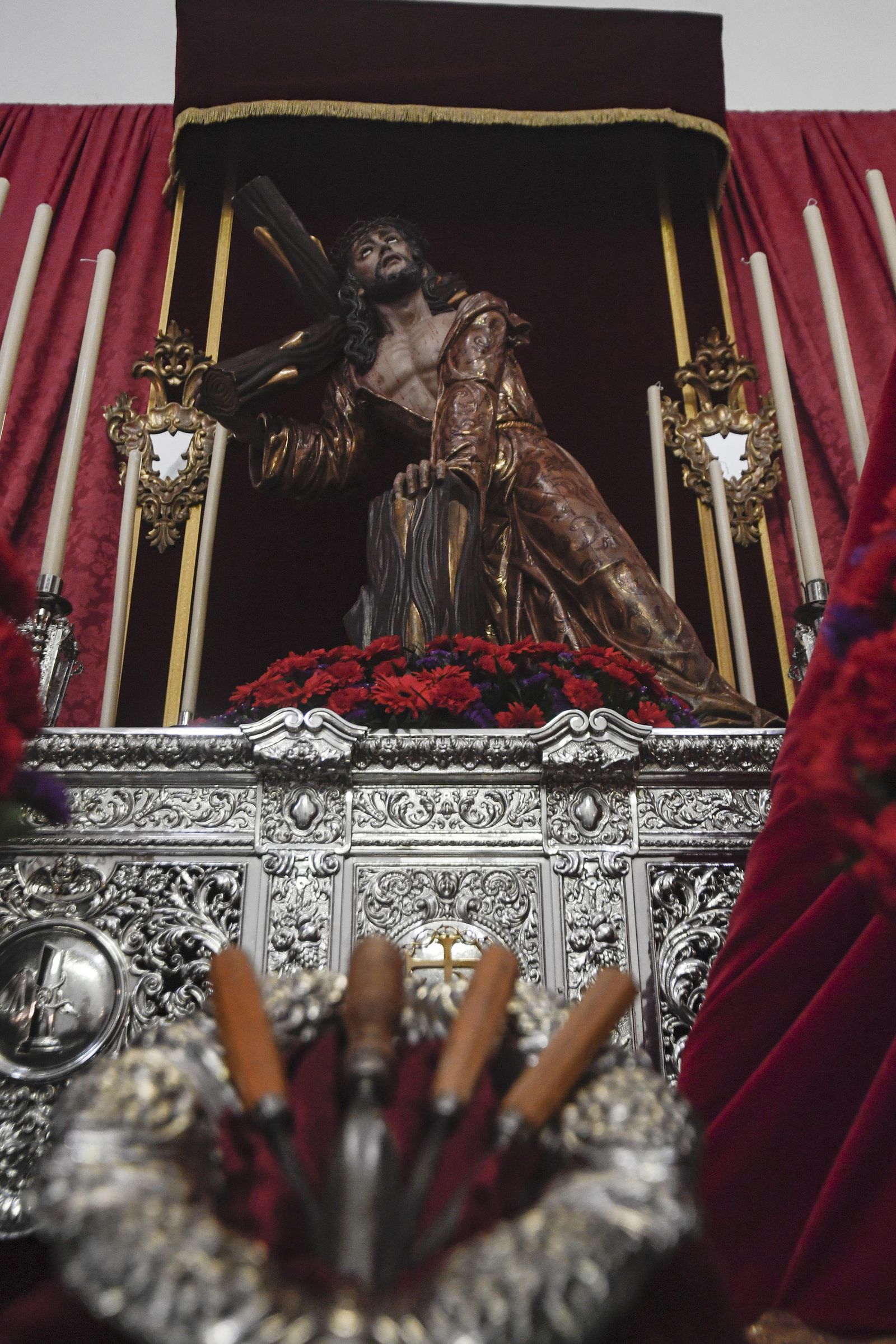 Fotos: el Zaidín visita a la hermandad el Trabajo en el Corpus Christi