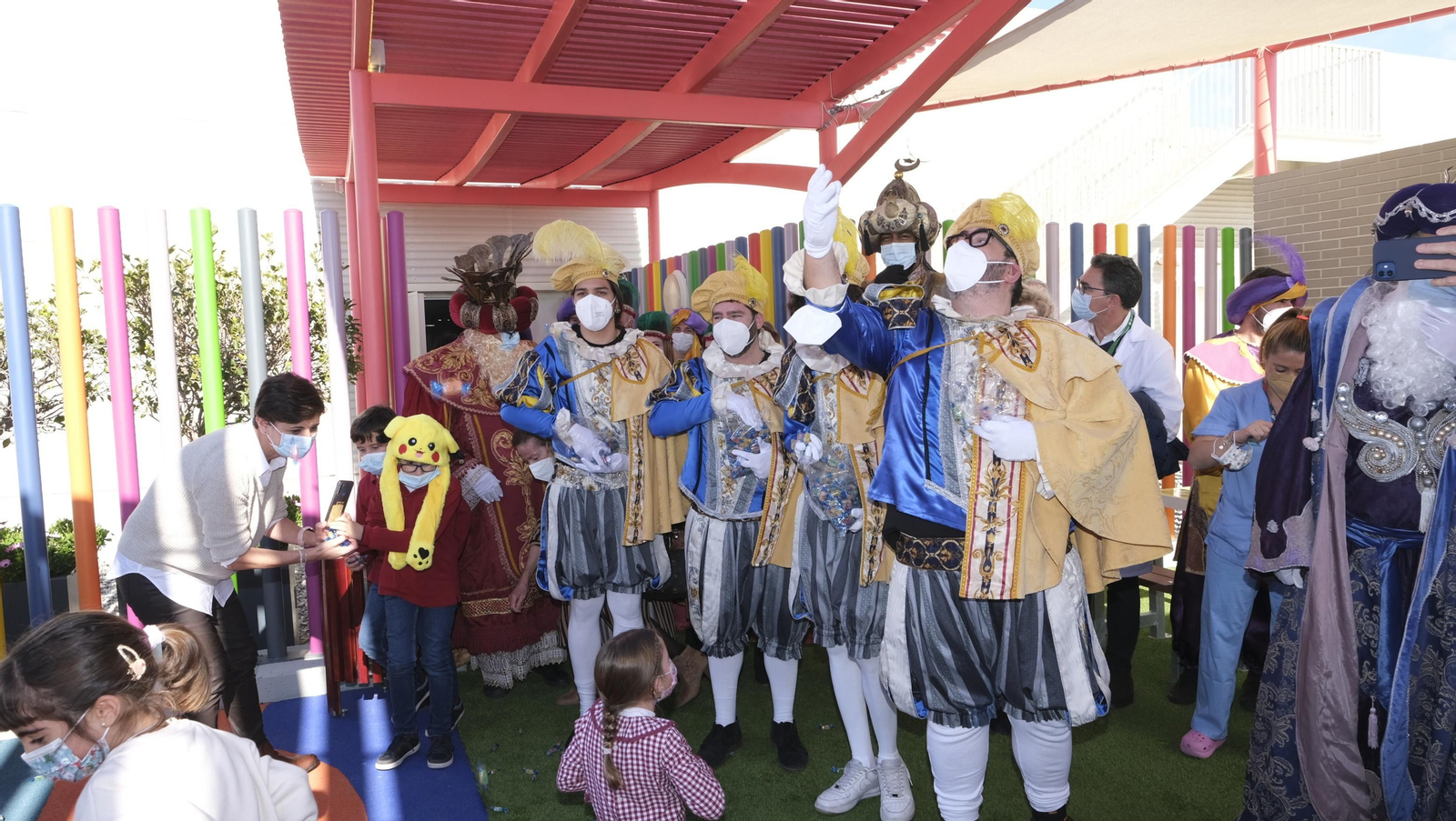 Los Reyes Magos en el Hospital Torrecárdenas de Almería