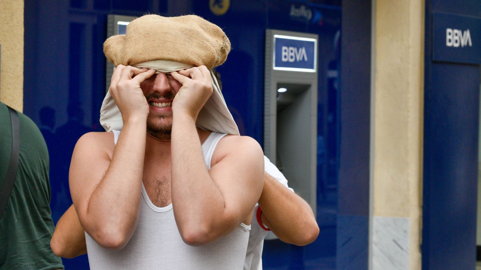Procesión de La Virgen del Rosario de Europa en Algeciras