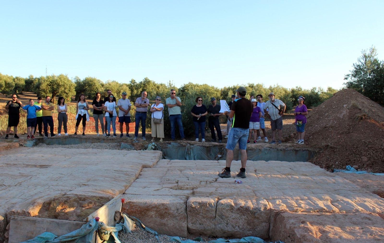 Visita a Iliturgi, en Mengíbar.