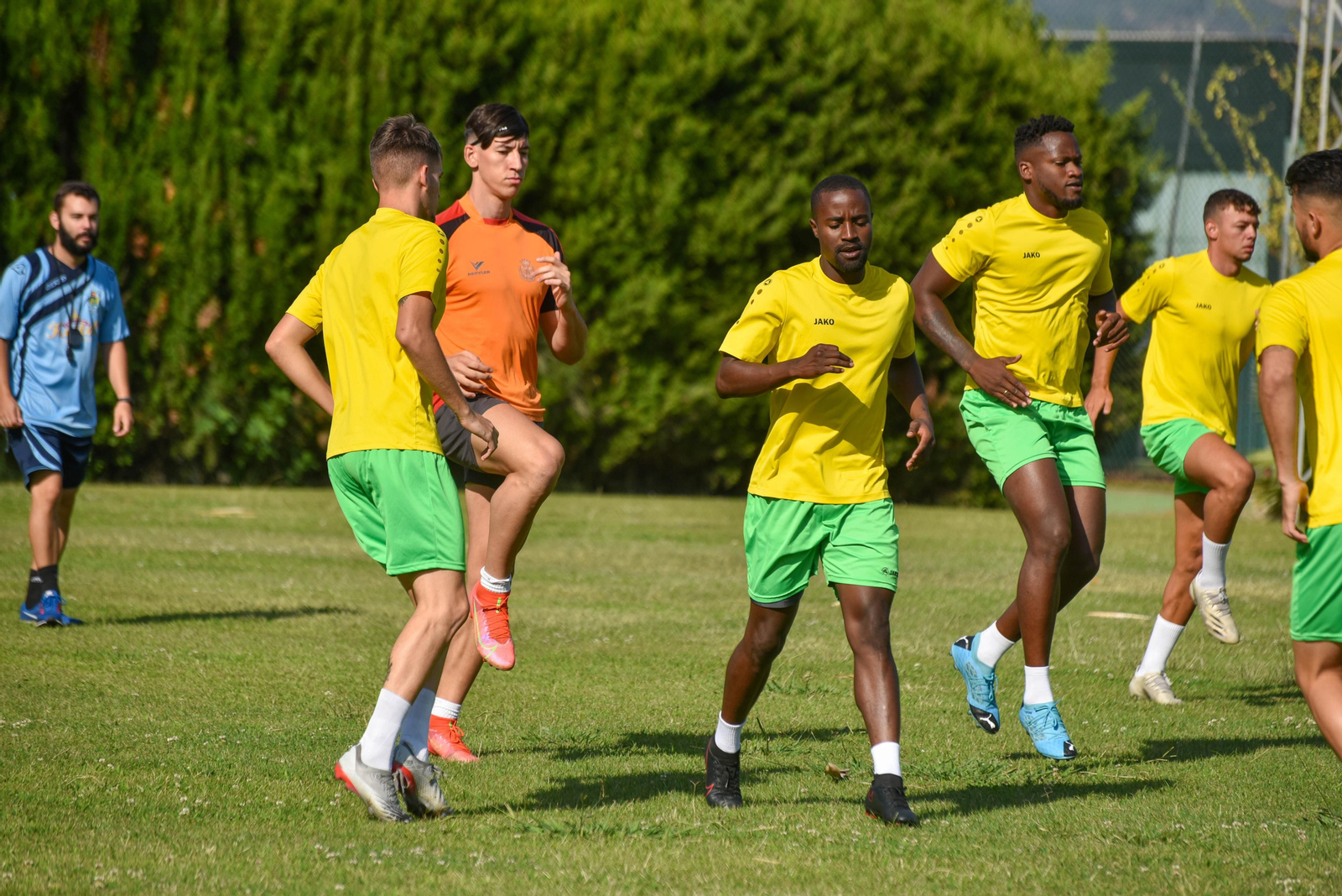 Primer entrenamiento de pretemporada de la UD Los Barrios