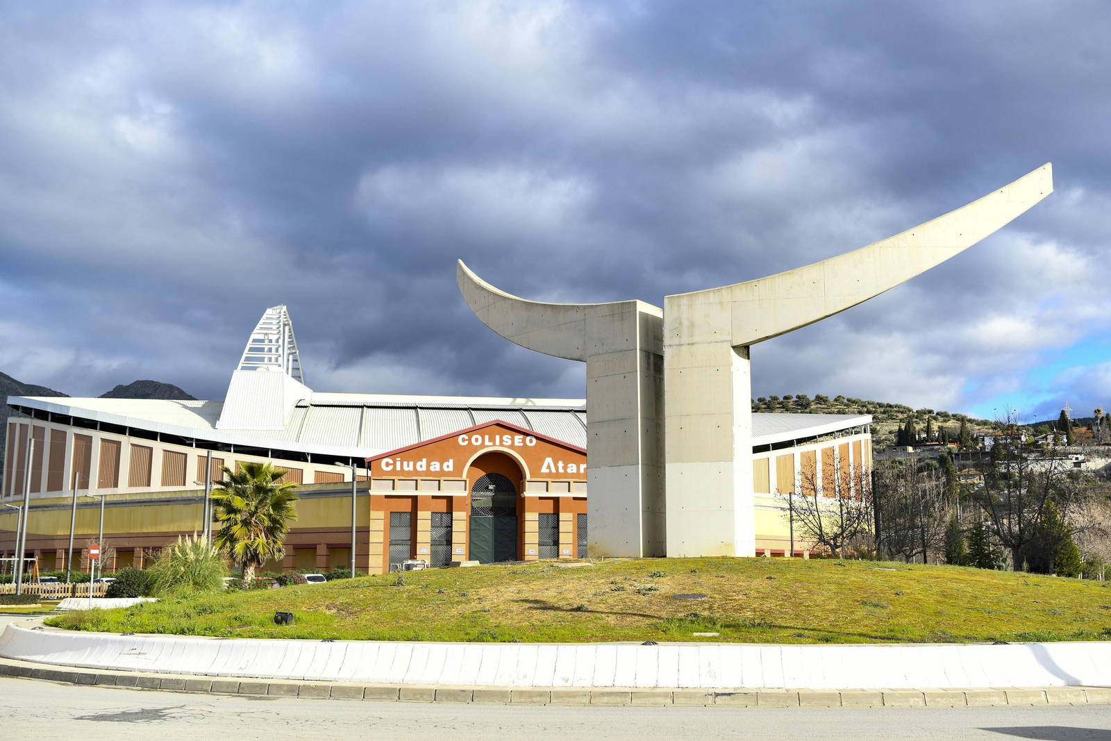 La plaza de toros del Coliseo de Atarfe es uno de los lugares seleccionados para instalar uno de los puntos de vacunación colectiva en Granada.