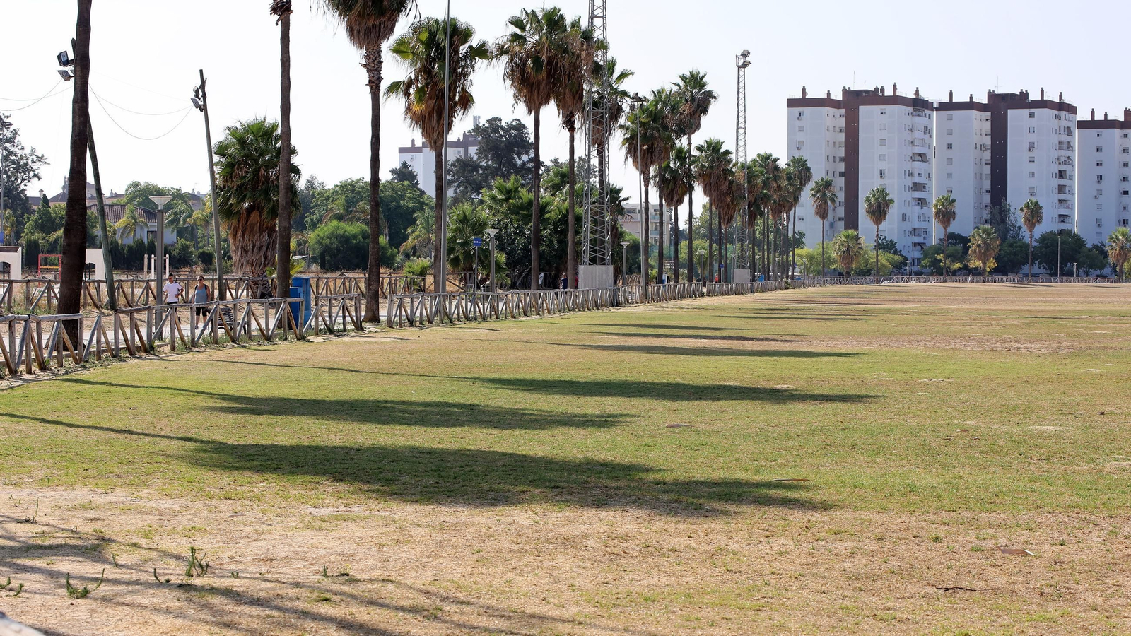 Este es el estado en que se encuentra la Pradera de Chapín en Jerez