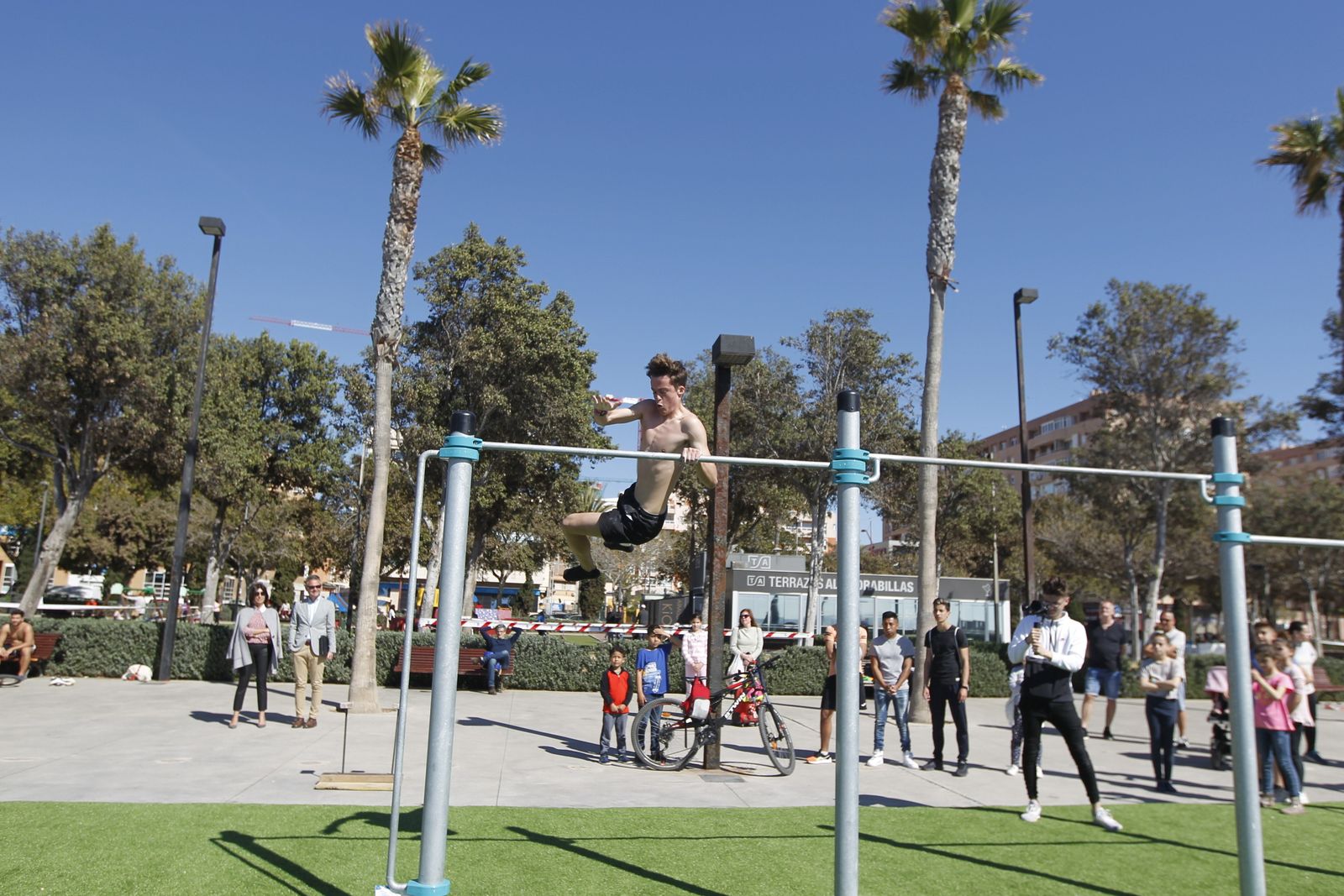 Fotogalería Pista de Calistenia. Parque de los Periodistas. Almería