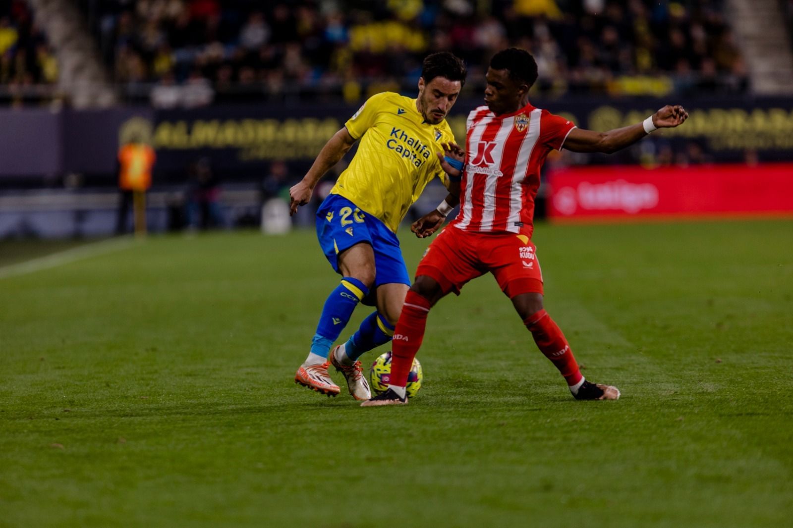 Las imágenes del Cádiz CF-Almería.