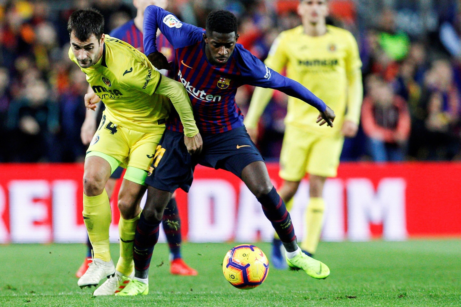 Las imágenes del Barcelona-Villarreal