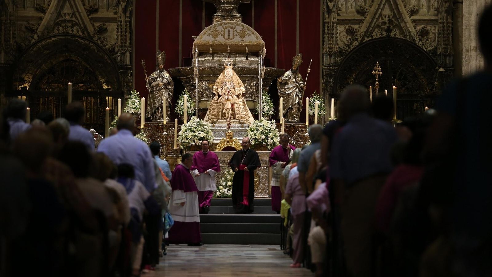 Último día de la novena de la Virgen de los Reyes.