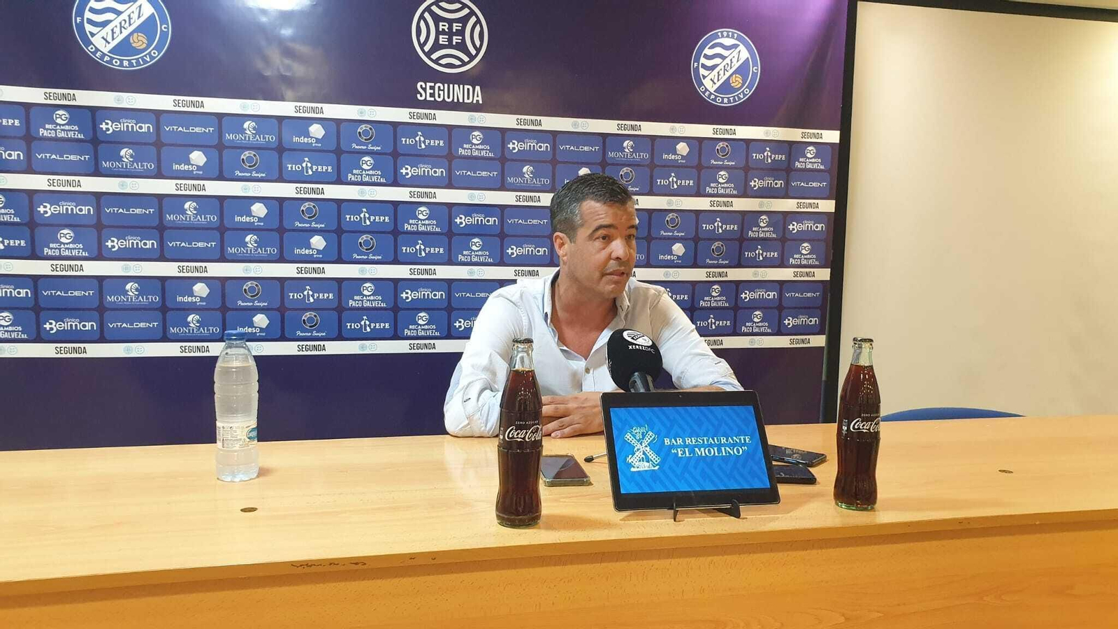 Pérez Herrera espera que el Xerez DFC muestre su mejor versión ante el Villanovense.