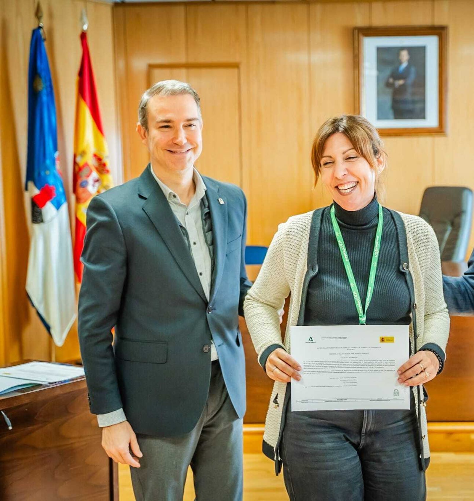 Amós García es el delegado de Empleo en Almería