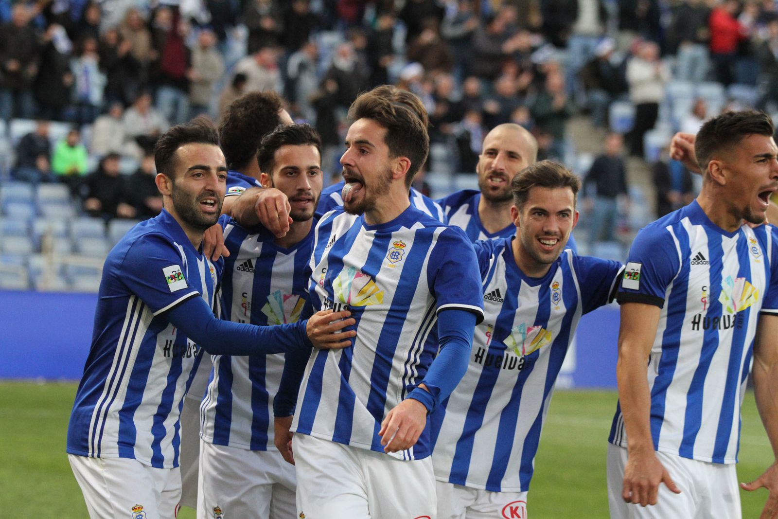 Imágenes del partido entre el Recreativo de Huelva y Jumilla