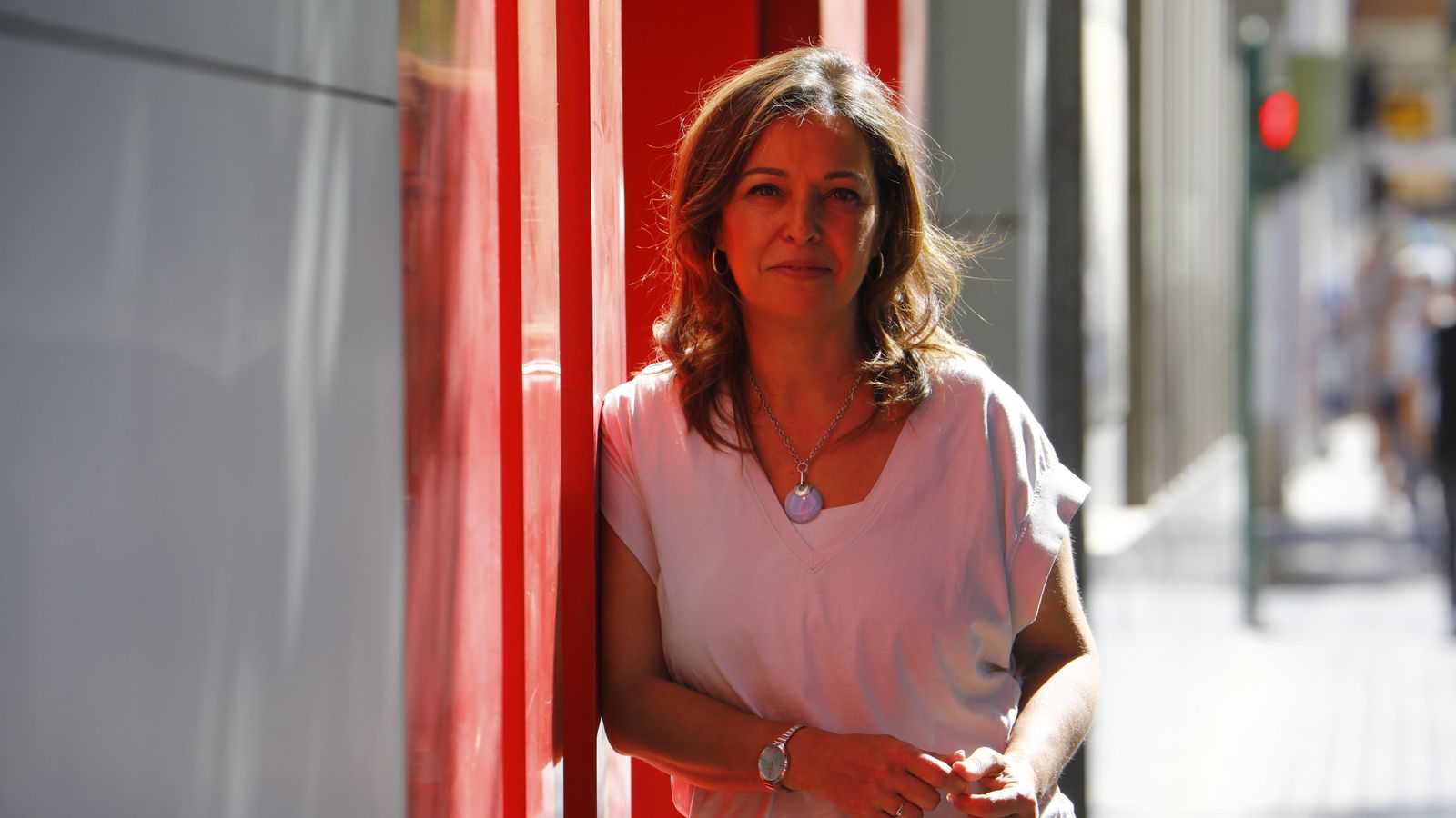 En la avenida del aeropuerto.