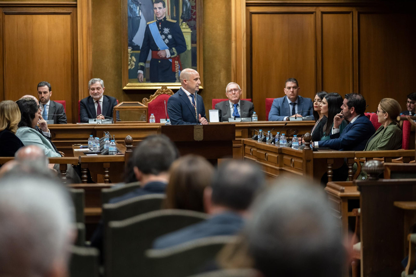 Así se ha vivido la investidura del nuevo presidente de la Diputación Provincial de Almería