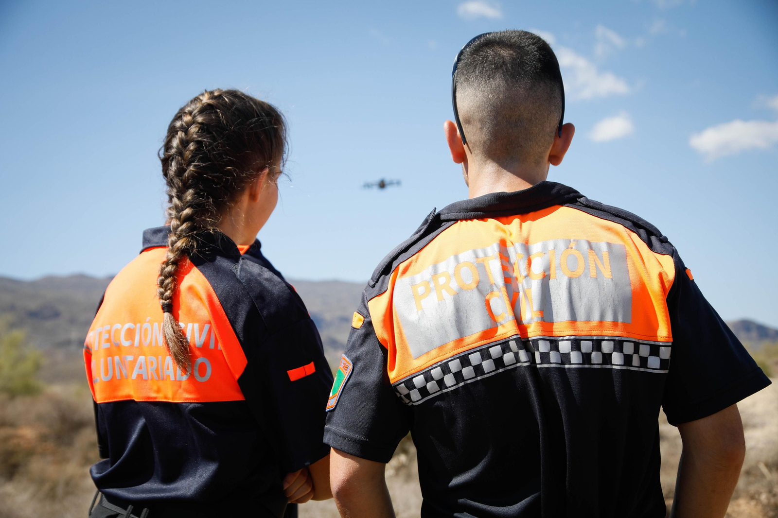 Así se ha vivido el simulacro de incendio forestal en Turre