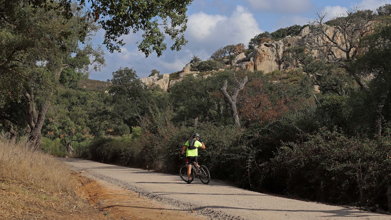 Fotos del futuro Corredor Verde Dos Bahías en Los Barrios