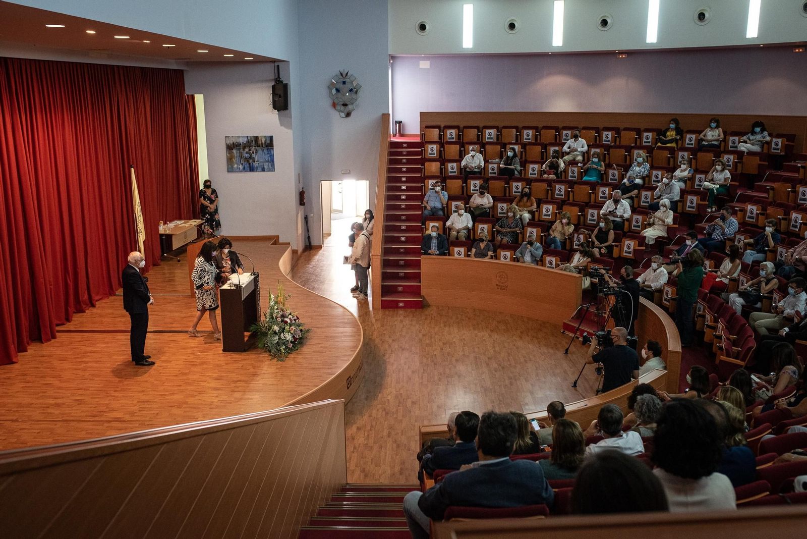 Imágenes de la toma de posesión del equipo de gobierno de la UHU