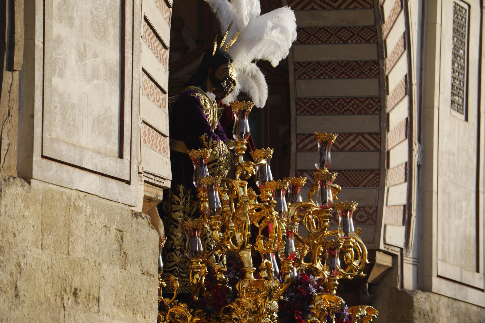 El traslado de la hermandad de la Estrella de Córdoba, en imágenes