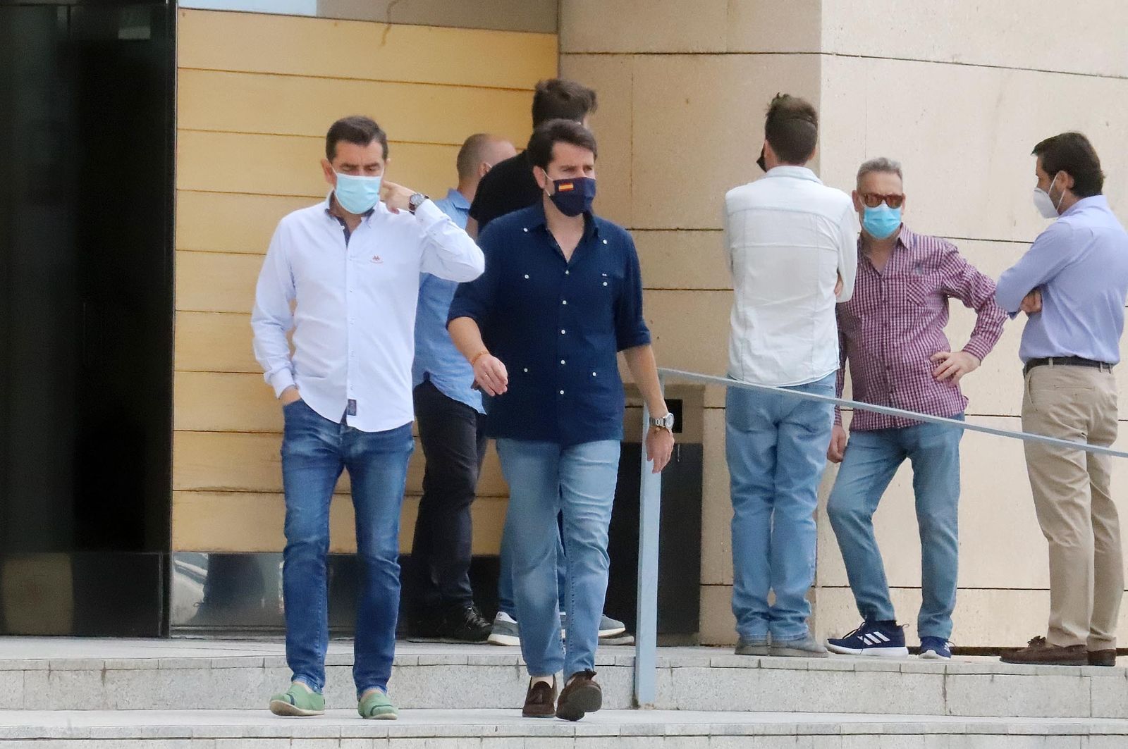 Imágenes de las muestras de condolencia por el fallecimiento de Francisco Mendoza