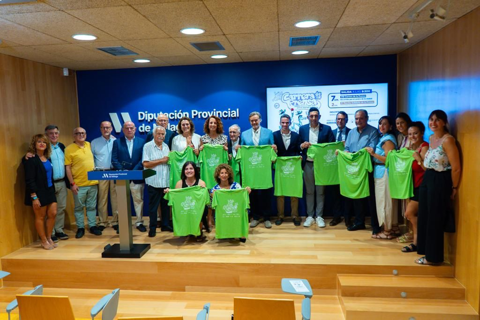 Presentación de la VIII Carrera de la Prensa.