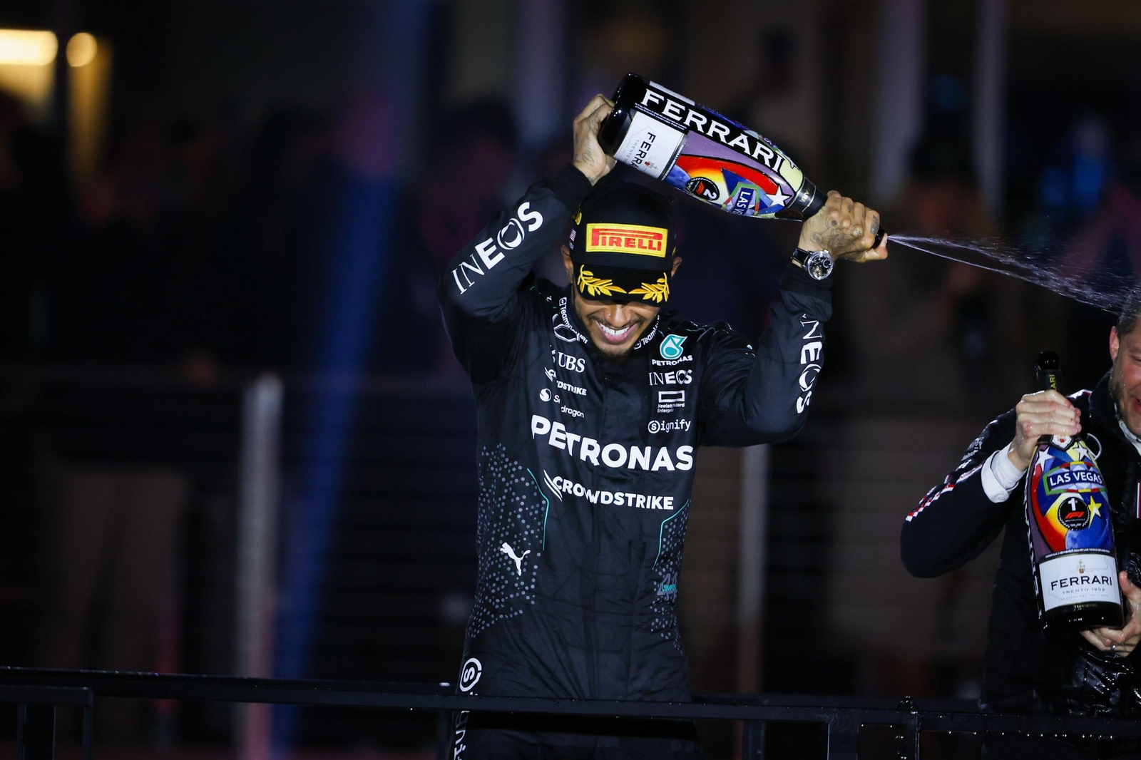 Las fotos del título mundial de Verstappen en Las Vegas