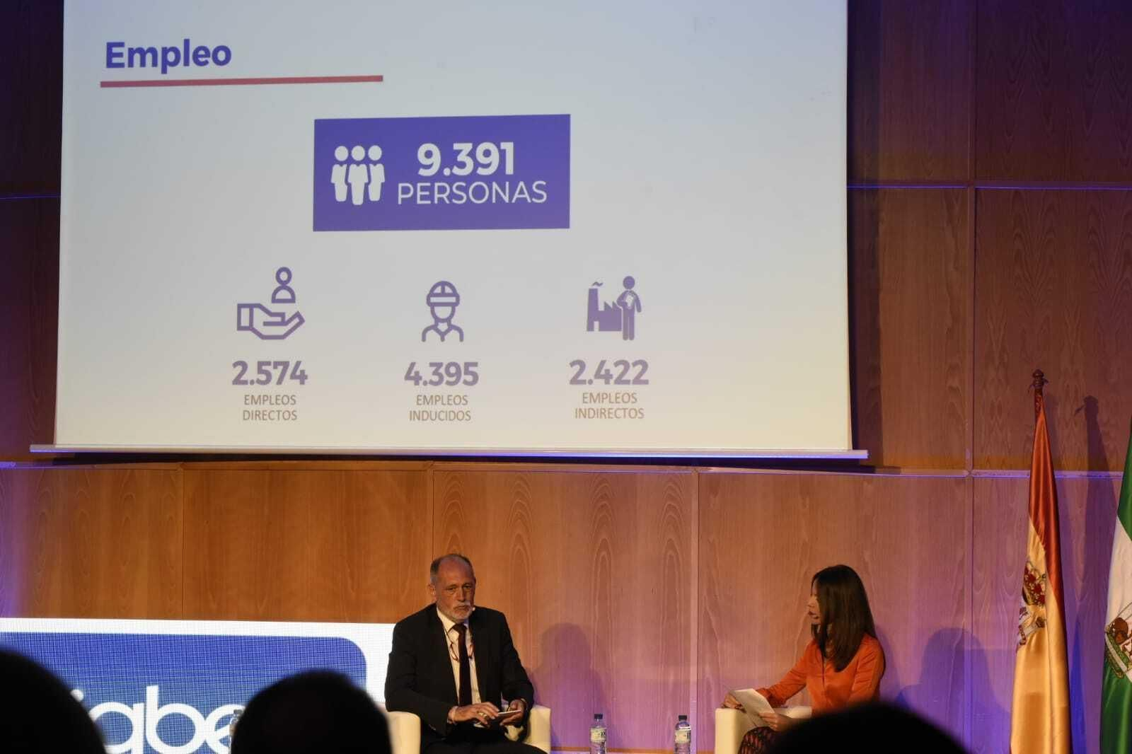 José Luis Menéndez en la presentación de la Memoria de AIQBE