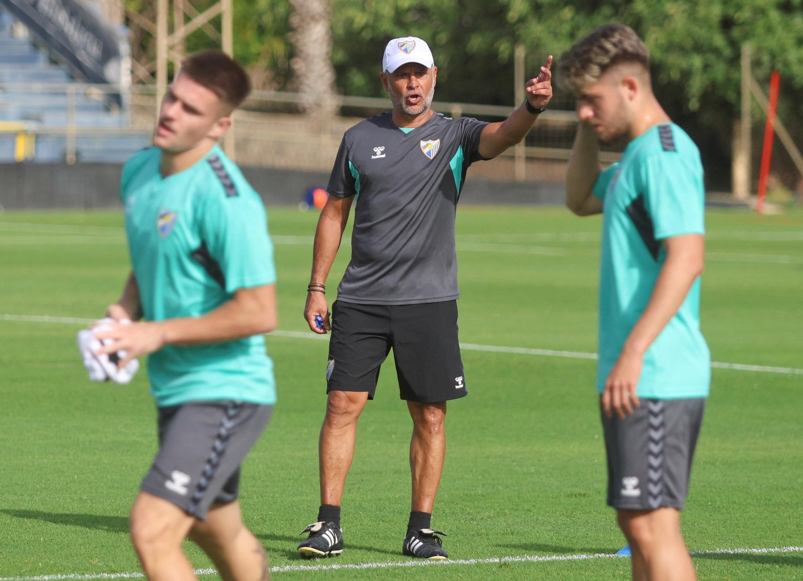 El paso de Sergio Pellicer por el Málaga CF, en fotos