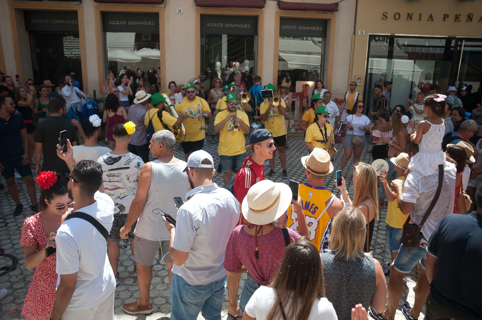 El primer día de la Feria de Málaga en el Centro, en fotos