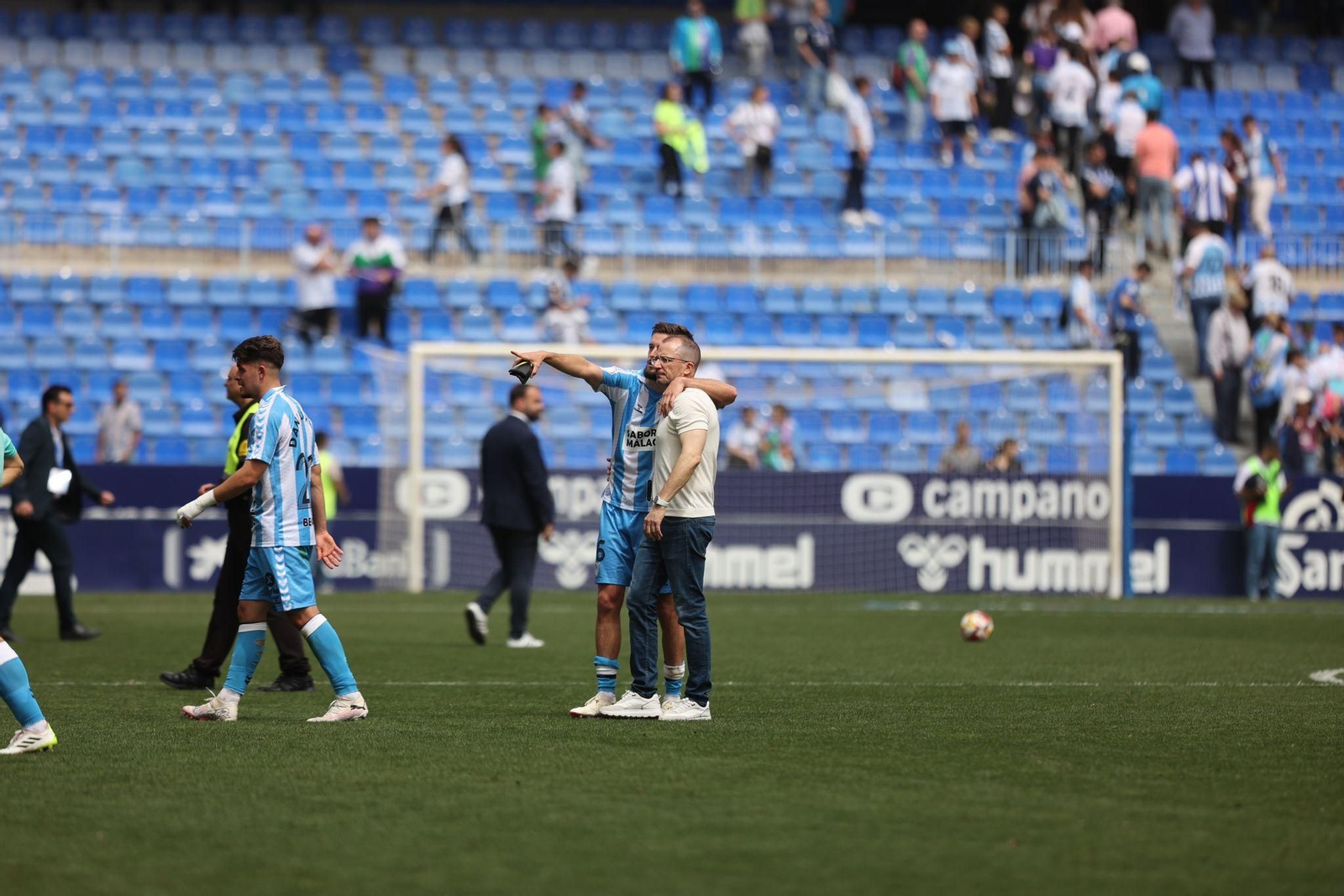 Málaga CF-AD Ceuta, en fotos