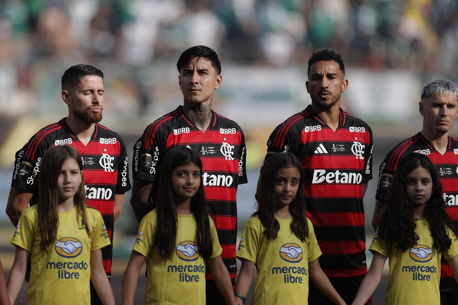 Las fotos de la final de la Copa Libertadores con triunfo de Flamengo sobre Palmeiras