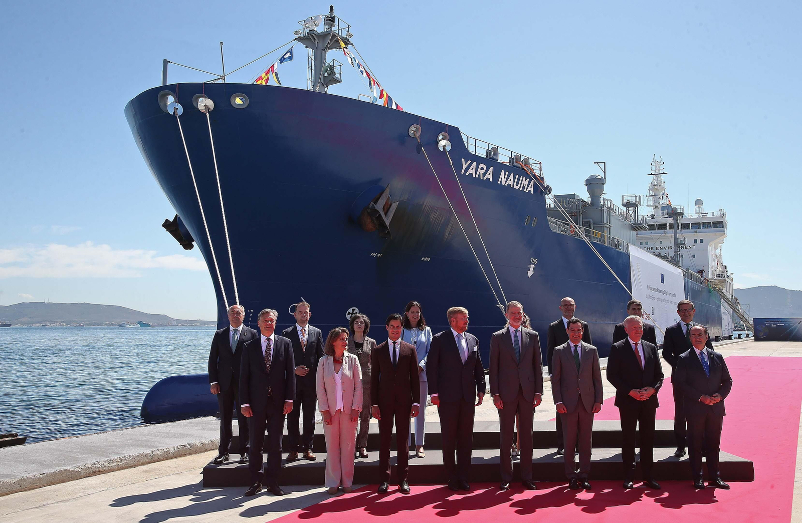 Fotos de la visita de los reyes Felipe VI y Guillermo Alejandro de Países Bajos al puerto de Algeciras Fotos de los reyes Felipe VI y Guillermo Alejandro de Países Bajos al puerto de Algeciras
