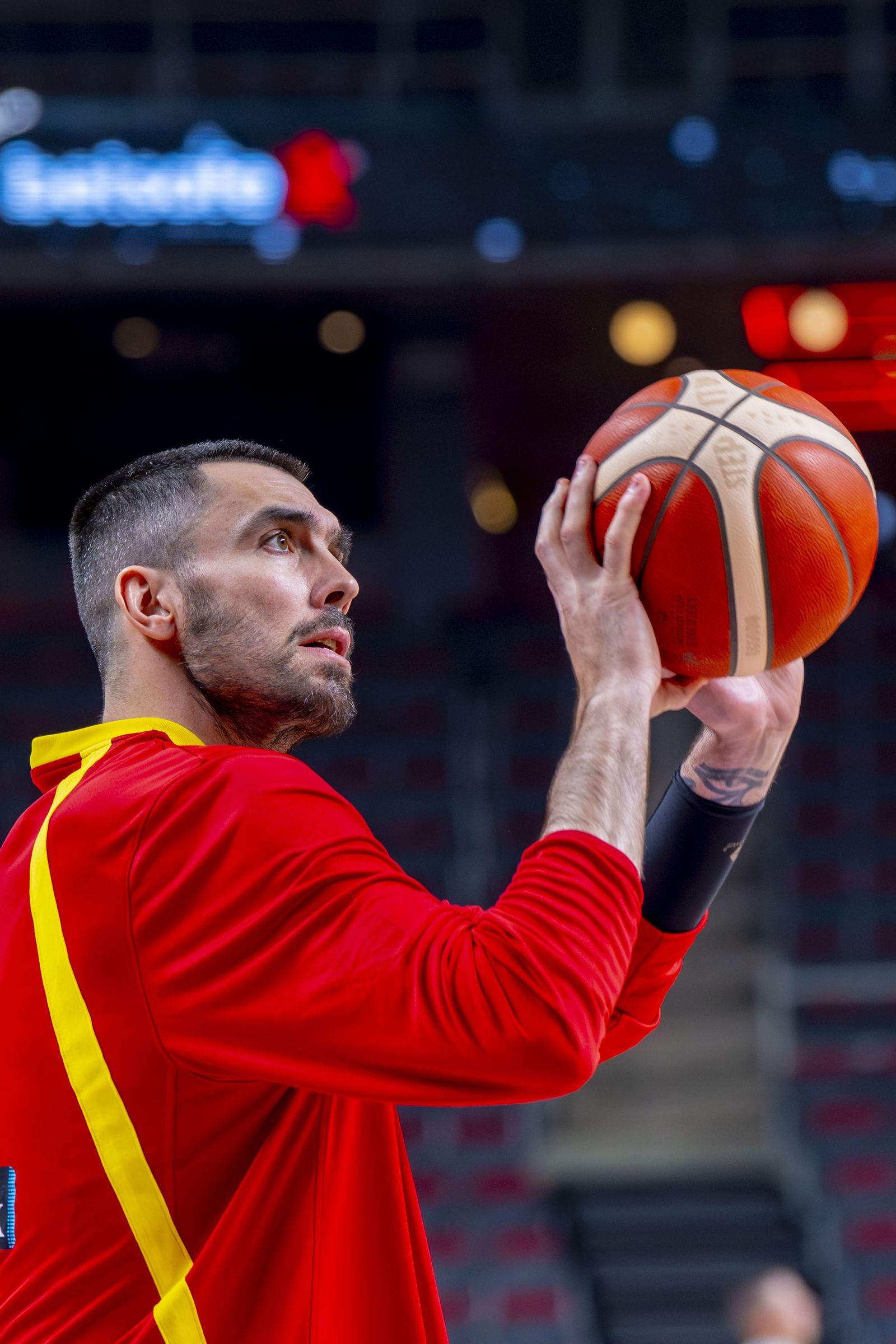 Las mejores fotos del Ucrania-España de baloncesto