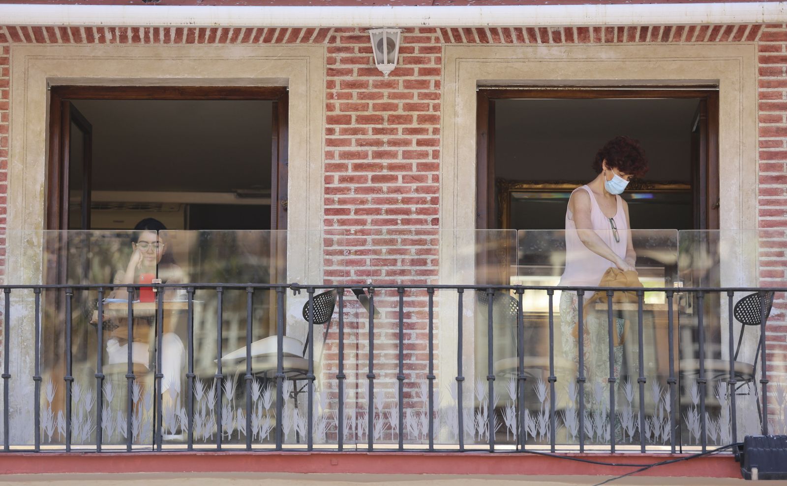 Fotos del primer día de mascarillas obligatorias en las playas y el Centro de Málaga