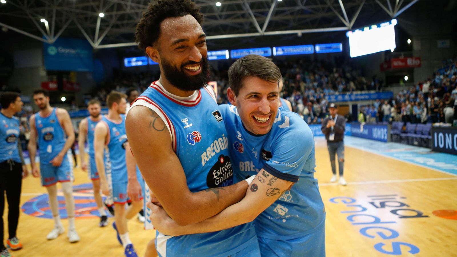 El Breogán Lugo-Unicaja Málaga, en fotos