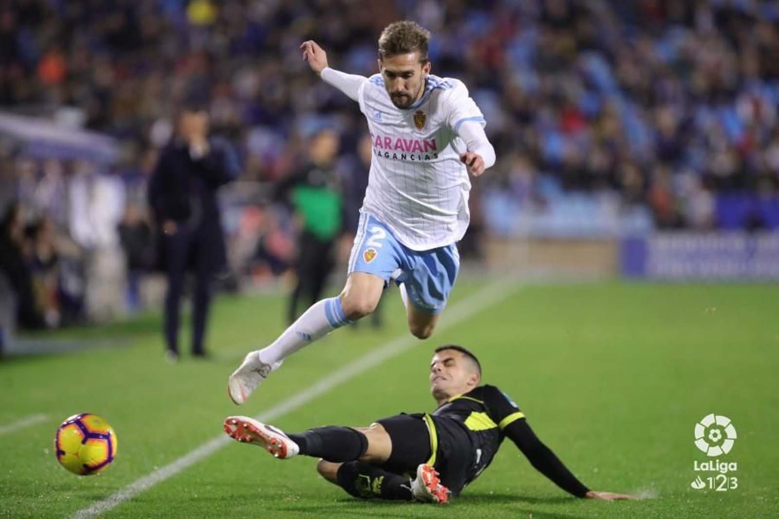 El Zaragoza-Granada CF, en imágenes