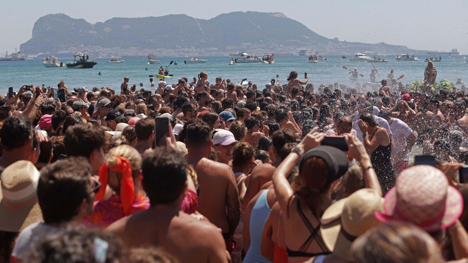 Fotos de la Romería Marítima de la Virgen de La Palma en Algeciras