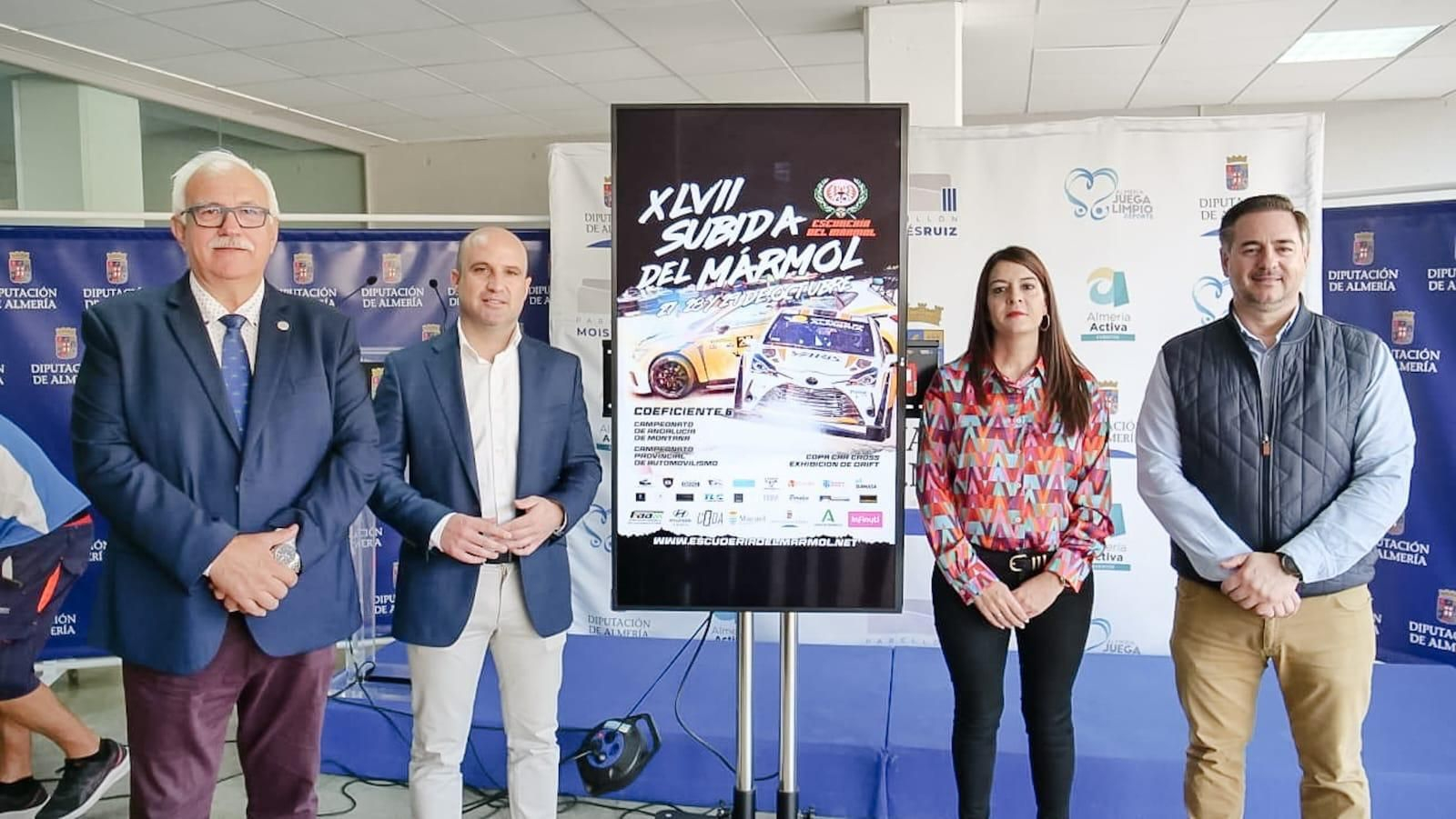 Presentación en la Diputación de Almería de esta XLVII edición de la Subida del Mármol