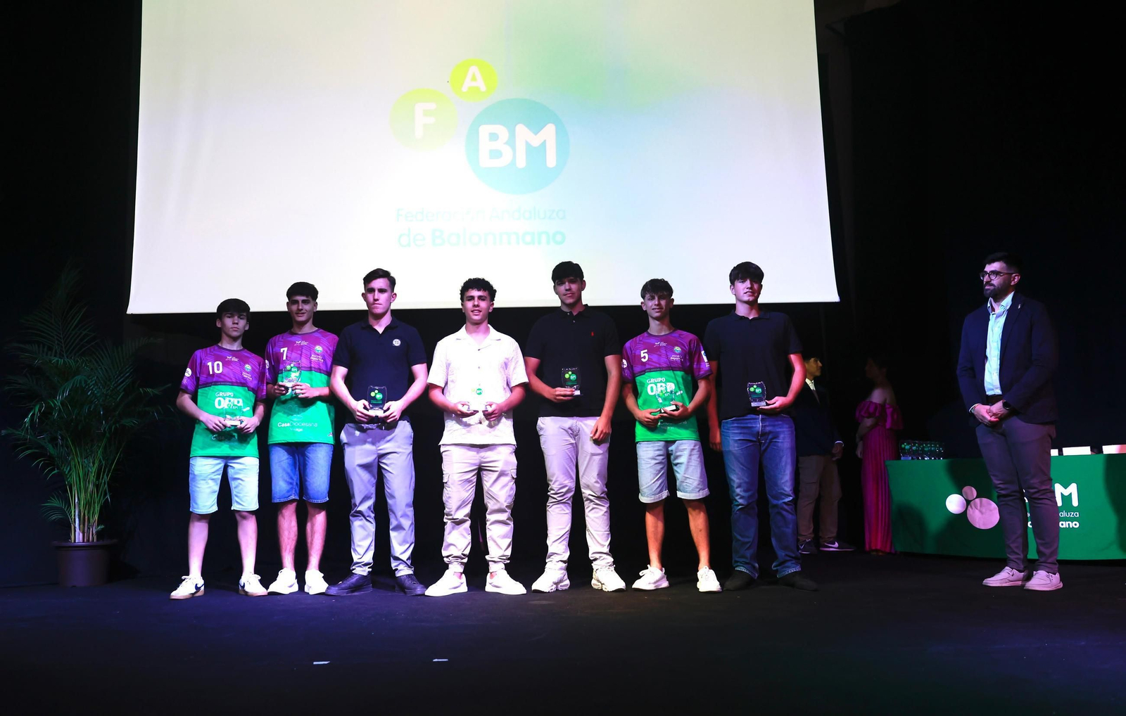 La Gala de Premios Málaga de Balonmano, en fotos