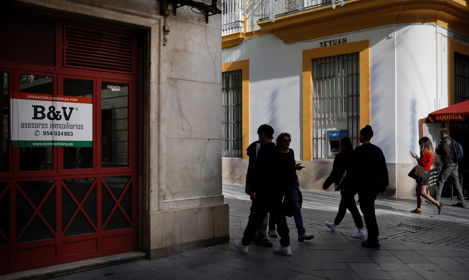 La calle Tetuán, la octava más cara de España.