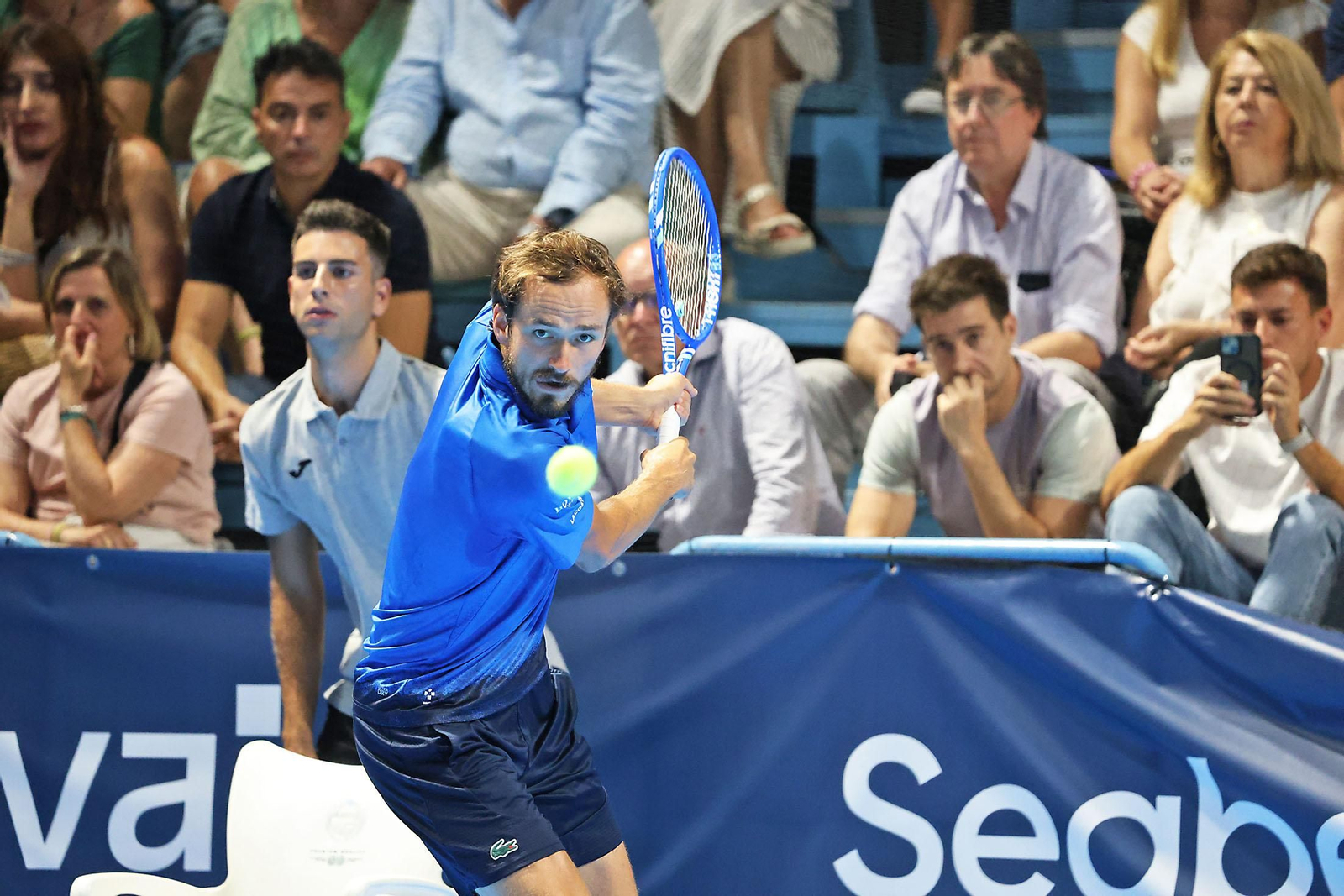 Imágenes de la final masculina de la Copa del Rey de tenis entre Daniil Medvedev y Alejandro Davidovich